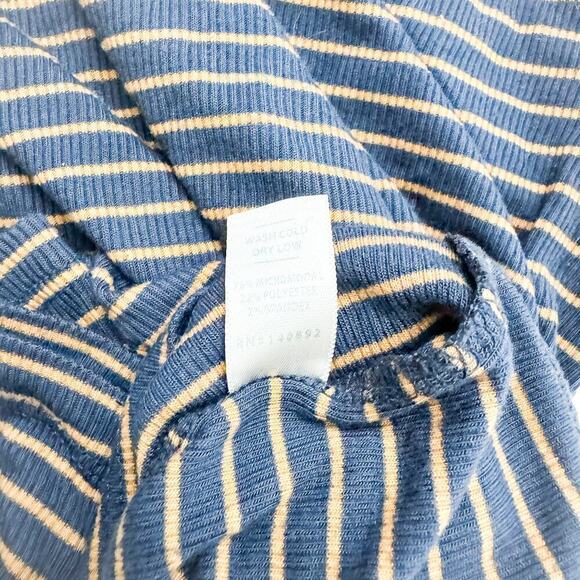 Marine Layer Striped Long Sleeve Tunic Shirt Size Small - Picture 3 of 4